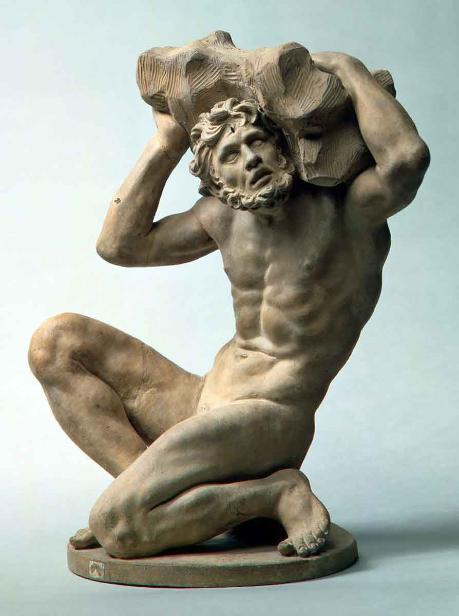 Titan, by Alessandro Algardi, c. early 1650s CE