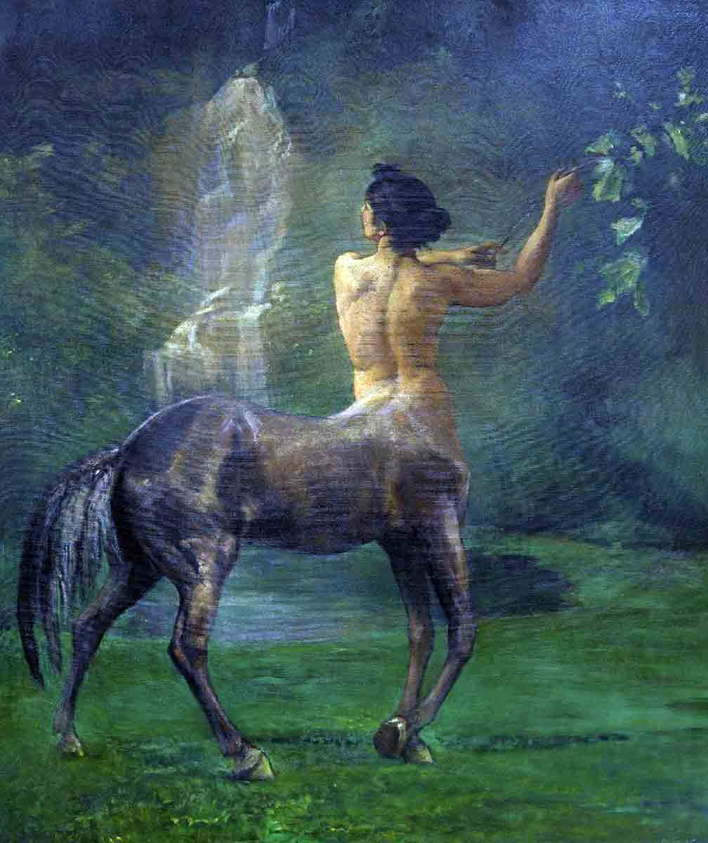 Centauress, by John La Farge, 1887