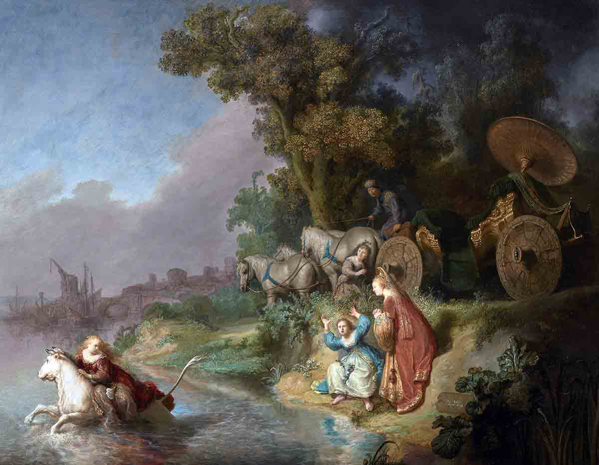 The Abduction of Europa, by Rembrandt Harmensz van Rijn, 1632