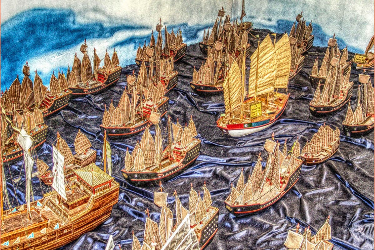 Zheng He’s Armada illustration