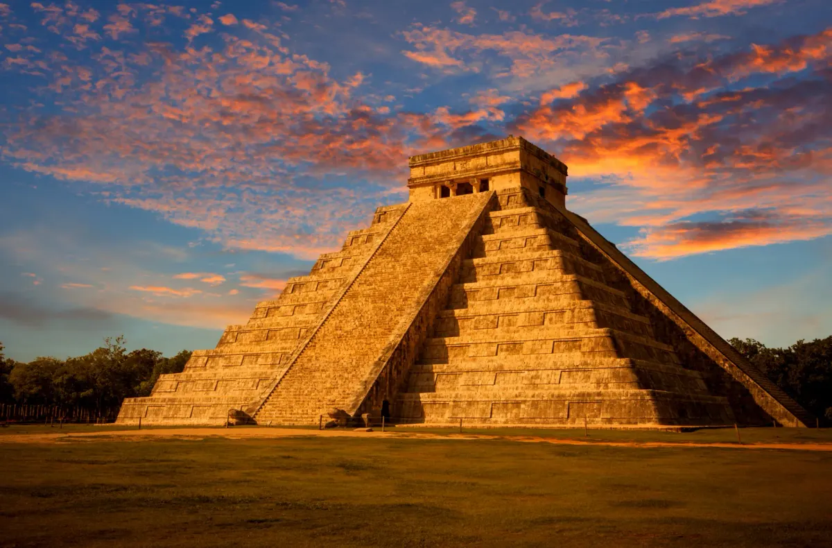 Maya pyramid